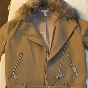 A nice coat wore once